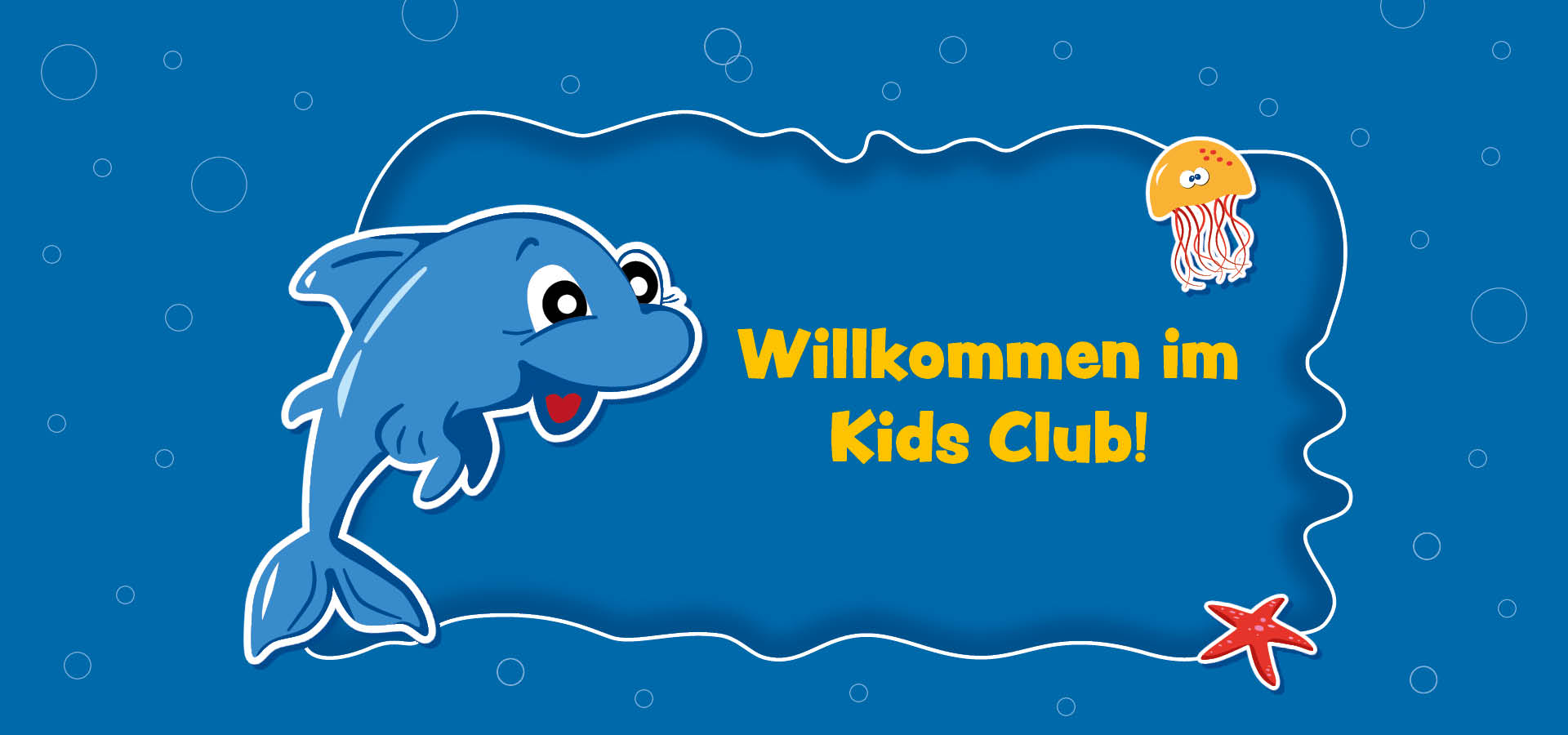 Bild von Delfin mit Kapitelüberschrift