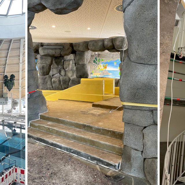 Bilder Baustelle Schwimmbad