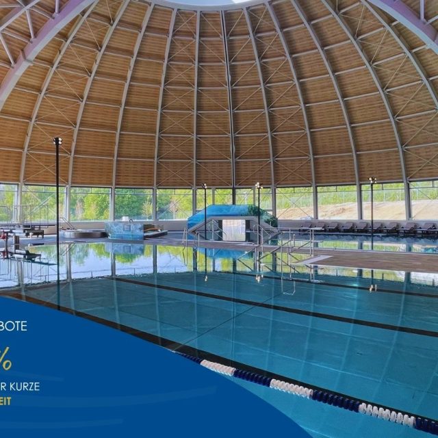 Innenansicht Kuppel mit Schwimmbecken