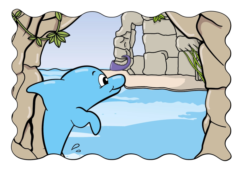 Solfini schaut auf die neue Welt Aquasolis