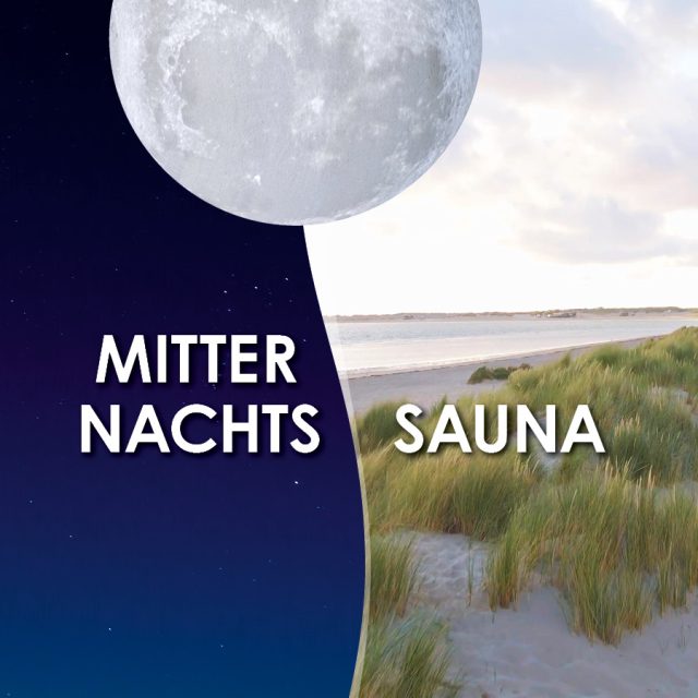 Mitternachtssauna - Bild von der Nordsee